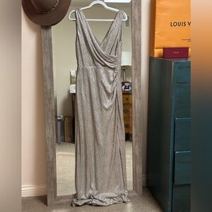 Ralph Lauren Evening Dress in soft gold